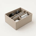 Linen Fabric Car Console Storage Set