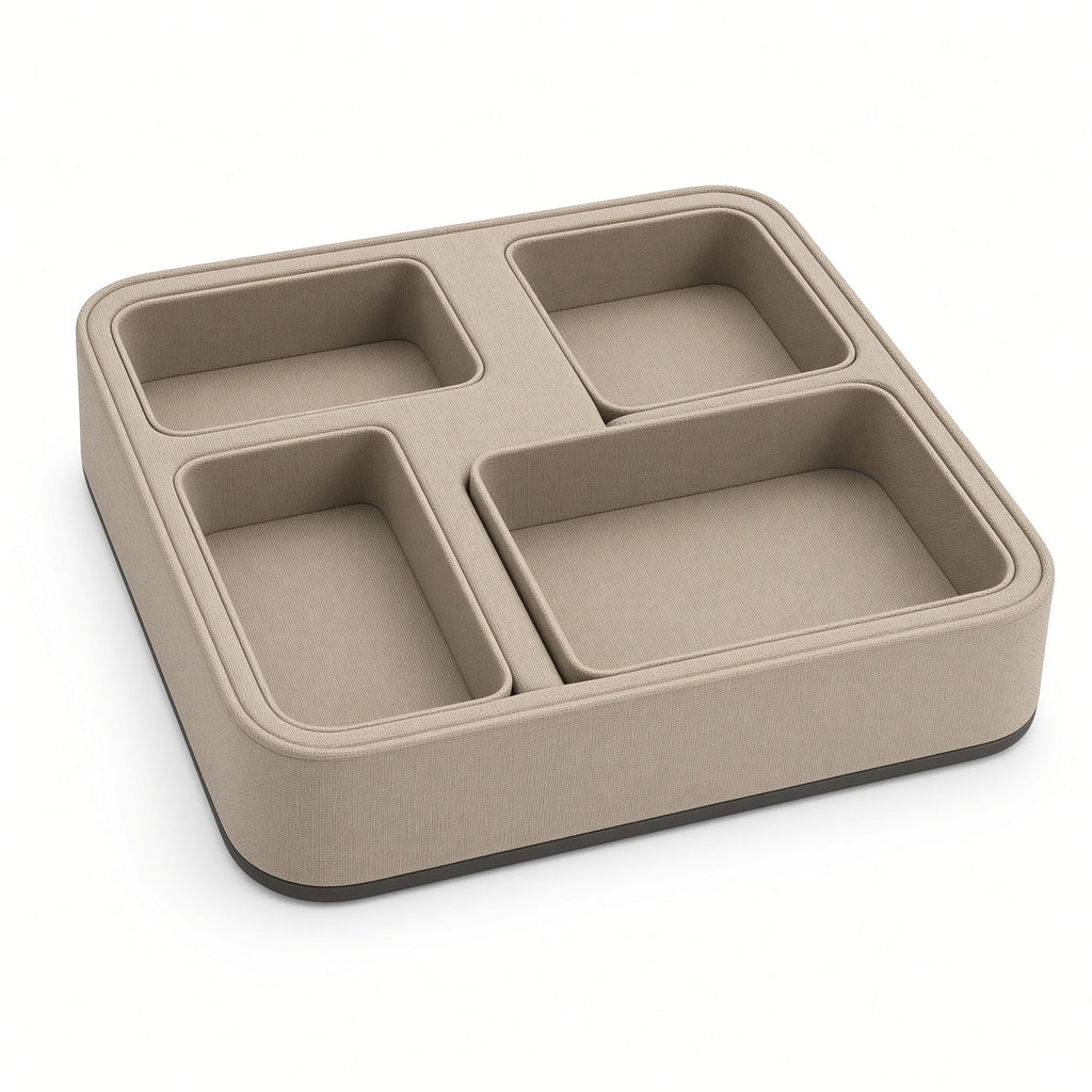 Car Console Organizer Tray