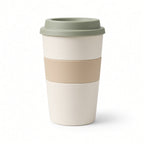Ceramic Travel Mug with Silicone Sleeve