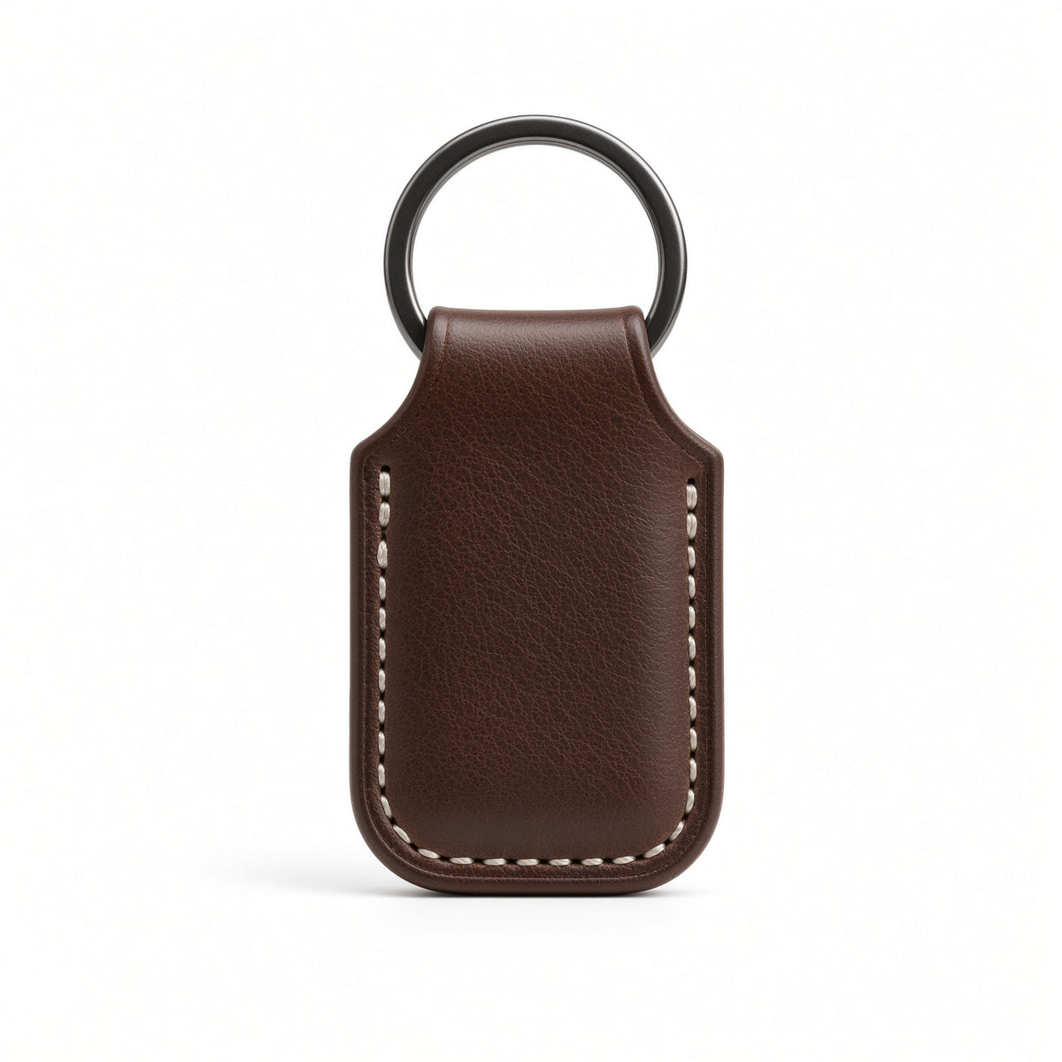 Genuine Leather Item Tracker Holder Keychain